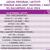 Jadual Program/Aktiviti Q3 Julai 2024