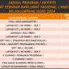 Jadual Program/Aktiviti Q3 Ogos 2024